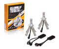 Лампа H4 LED кмпл 2шт. светодиодная 12В 2x18Вт 6500К 5000Лм белая PREMIUM (ALED-H4-03)