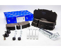Колодки тормозные дисковые BPW, MAN, MERCEDES-BENZ, SAF (29095) SORL (HM4811+AK007)
