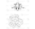 Насос водяной для автомобилей Volvo XC60 (07-)/S60 (10-)/S80 (06-) 3.2i (LWP 1060)