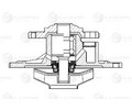 Насос водяной для автомобилей Opel Antara (06-)/Insignia (08-) /Cadillac SRX (04-) 2.8i/3.2i/3.6i (LWP 0532)