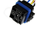 Колодка под водонепроницаемое реле 5 контактов с проводами, пластик 12092605 Nord YADA 904687