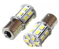 Светодиод S25 20SMD (size 5730) 24V P21W BA15s белый 3.24W 100lm Nord YADA 904819