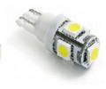Светодиод T10 5SMD (size 5050) 24V W5W base W2.1*9.5D белый Nord YADA 907088