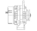 Генератор для а/м Лада 4х4 (19-) 1.7i 80А (LG 0113)