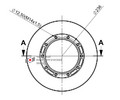 Тормозной диск Mercedes, Schmitz 9424211212 OMK730100509