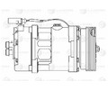 Компрессор кондиционера для а/м Skoda Octavia (A4) (96-)/VW Golf IV (96-) (LCAC 1810)