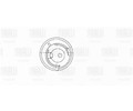 Ролик ГРМ натяжной для автомобилей Fiat Ducato (02-)/Ducato (06-) 2.3JTD (CM 6100)