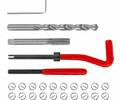 Набор для восстановления резьбы M8x1.25, 25 предметов (THORVIK) TRIS8125