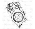 Клапан EGR (рециркуляции выхлопных газов) для а/м Ford Kuga (08-) 2.0D (LVEG 1011)
