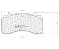 Колодки дискового тормоза WVA 29162 OMK730400507