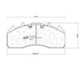 Колодки дискового тормоза WVA 29174 OMK730400510