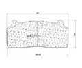 Колодки дискового тормоза WVA 29195 OMK730400511