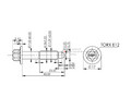 Комплект монтажный тормозного диска DAF 1690788 OMK730100841