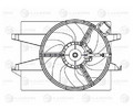 Электровентилятор охлаждения для автомобилей Ford Fiesta (01-)/Fusion (02-) (с кожухом) A/C- (LFK 1032)