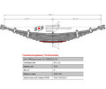Лист рессорный задний №12 53А-2912112 (для автомобиля ГАЗ) ЧМЗ