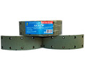 Ремкомплект (накладки тормозные с заклепками) HYUNDAI HD72 58144-45A60 (АККОР)