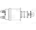 Реле втягивающее стартера для а/м ГАЗ-53/ГАЗ-66/ПАЗ-672/3205 (VSR 0305)
