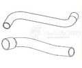 Патрубки охлаждения для а/м ГАЗон Next с дв. Cummins (EPDM, кмпл., 2 шт.) (LPK 0305)