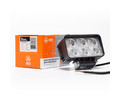 Фара светодиодная доп AE18RT-6LED-HC прямоугольная 110*52*81, направленный свет, 6 диодов, крепление по центру, 18 Вт, 12/24 В (АвтоЭлектрика)