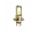 Светодиодная лампа мотоциклетная 10-36V Н4 2*6W COB блистер Nord YADA 908462