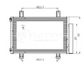 Радиатор кондиционера для автомобилей Swift (05-) (LRAC 2462)