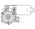 Моторедуктор стеклооч. для а/м MAN TGA/TGL/TGM/TGS (VWF 2102)