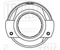Муфта выключения сцепления для а/м Scania P,G,R,T (03-)/ MAN TGX I (06-)/ TGS I (05-) (мех) (CT 121)
