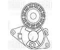 Ролик приводного ремня для а/м BMW 5 (95-) 2.0/2.2/2.8/3.0 (26x70) (ремень 5PK) с натяжным механизмом (CM 5386)