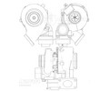 Турбокомпрессор для а/м VW Crafter (06-) 2.5D (тип TD04L4-VG) (LAT 1870)