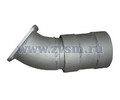 Патрубок угловой с шарниром (L=150) 64227-1201009 Можайск