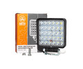 Фара светодиодная доп AE90S-30LED-65HC квадратная 110*65*140, направленный свет, 30 диодов, крепление по центру, 90 Вт, 12/24В (АвтоЭлектрика)