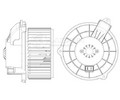 Электровентилятор отопителя ГАЗ Валдай Next (21-)/Foton Ollin CTS (16-) (LFh 0309)