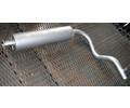 Глушитель 3308-1201005 ГАЗ-3308 бензин ЕВРО-2 фланец 3 отверстия