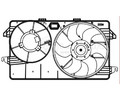 Электровентилятор охлаждения для а/м Ford Tourneo Connect (02-) 1.8i/1.8d A/C+(c кожухом и резистором) (LFK 1002)