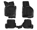 Ковры в салон (3D с подпят.) для Skoda Octavia (A5) (04-13) компл. 4 шт., (крепеж), выс. борт, полимер, черн (ACM-PS-59)