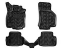 Ковры в салон (3D с подпят.) для Skoda Octavia (A7) (13-) компл. 4 шт., (крепеж), выс. борт, полимер., черн. (ACM-PS-60)