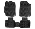 Ковры в салон (3D с подпят.) для Toyota Camry VII (XV50) (11-)компл. 4шт, (крепеж), выс.борт, полимер, черн. (ACM-PS-65)
