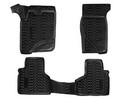 Ковры в салон (3D) для Chevrolet Niva (02-) компл. 4 шт., выс. борт, полимер., черн. (ACM-PS-01)