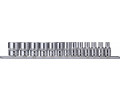 Набор головок торцевых 1/4 DR на держателе, 4-14 мм, 13 предм. (ан. 600113) (OMBRA) 914013