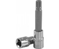 Насадка торцевая 1/2 DR с вставкой-битой SPLINE, M10, 100 мм (ан. 625460) (OMBRA) 121710