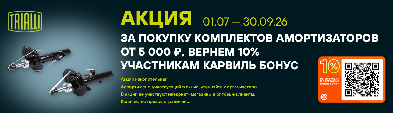 TRIALLI  Комплекты амортизаторов